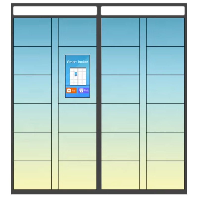 Spa Wellness Center - Customized Spa Locker Smart Shelf with