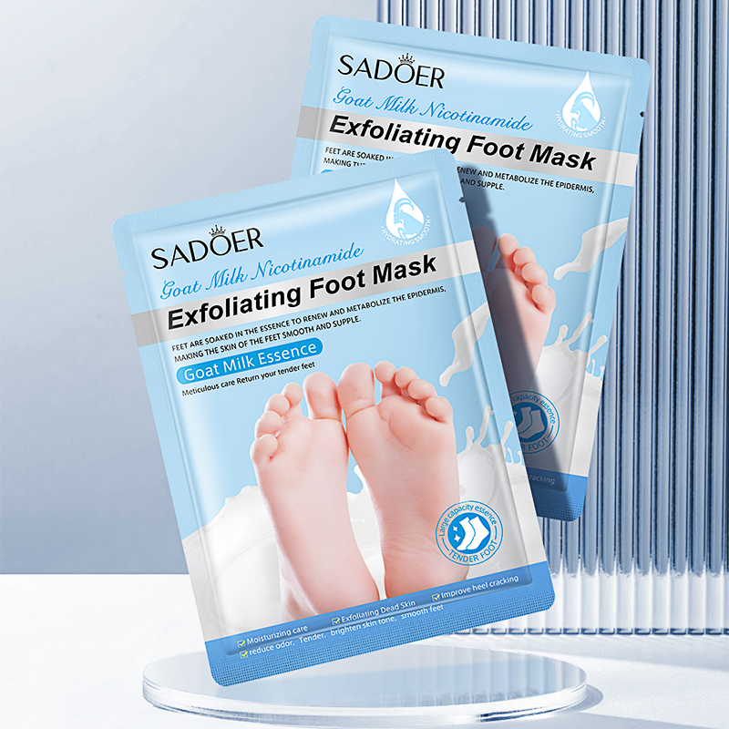 Foot Mask Peeling - SADOER Goat Milk Foot Mask Moisturizing