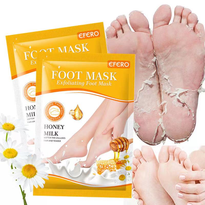 Foot Mask Peeling - 1 Pag=1 Pair Honey Foot Mask