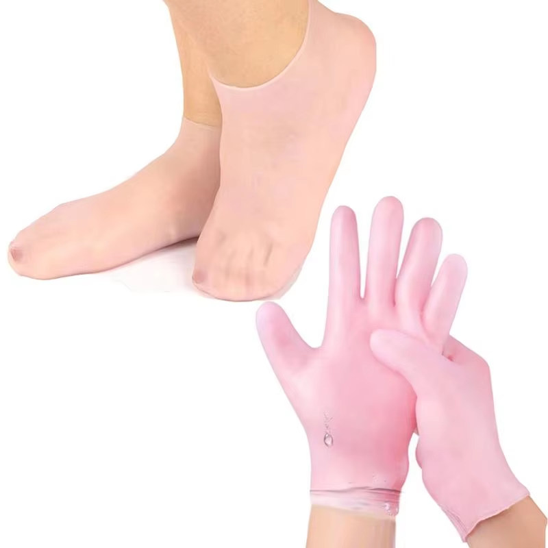 Foot Mask Peeling - 1Pair Silicone Foot Care Socks &