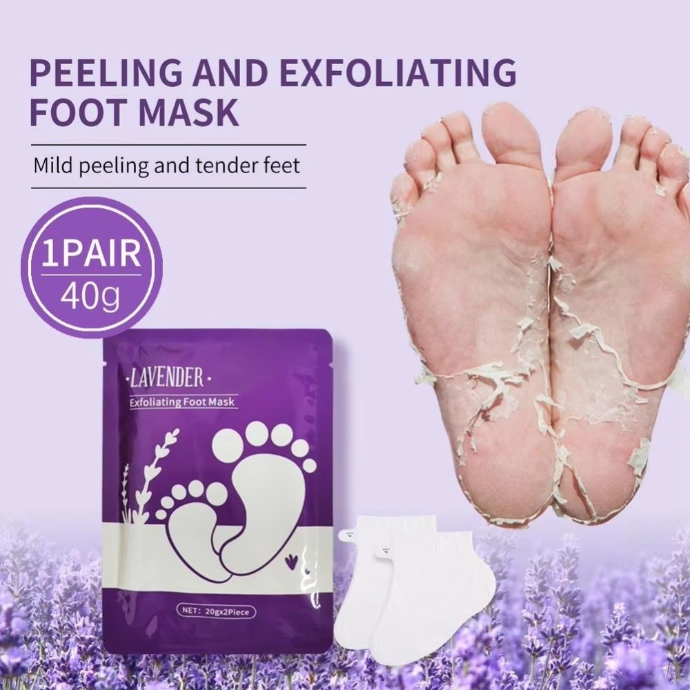 Foot Mask Peeling - Moisturize Lavender Exfoliating Foot Mask Callus