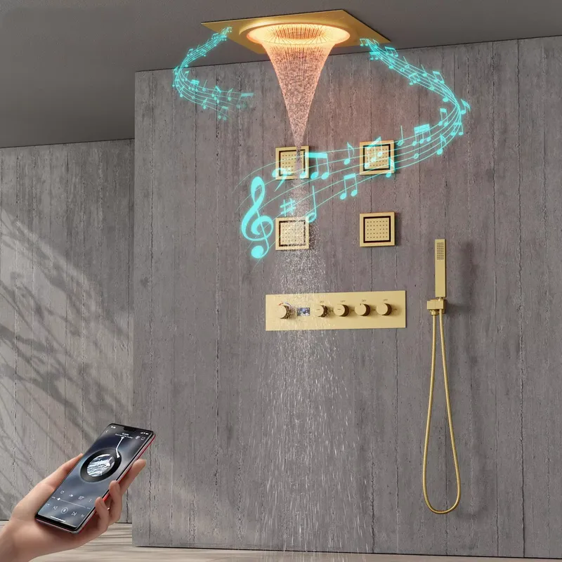 Smart LED Shower Set Bathroom  - огляд і ціна Spa & Wellness Earth City Москва
