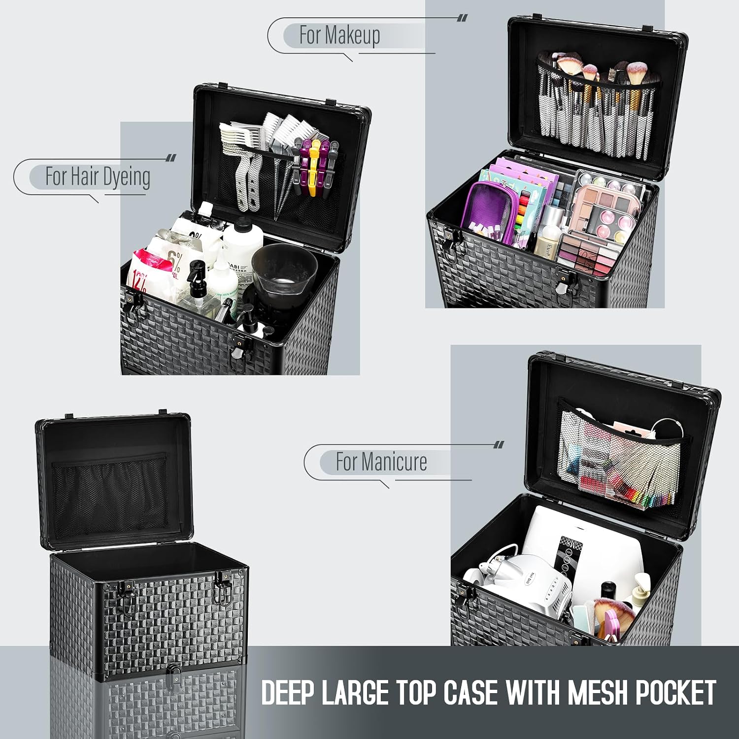 Rolling Salon Cart with 3 Draw - огляд і ціна Spa & Wellness Earth City Москва