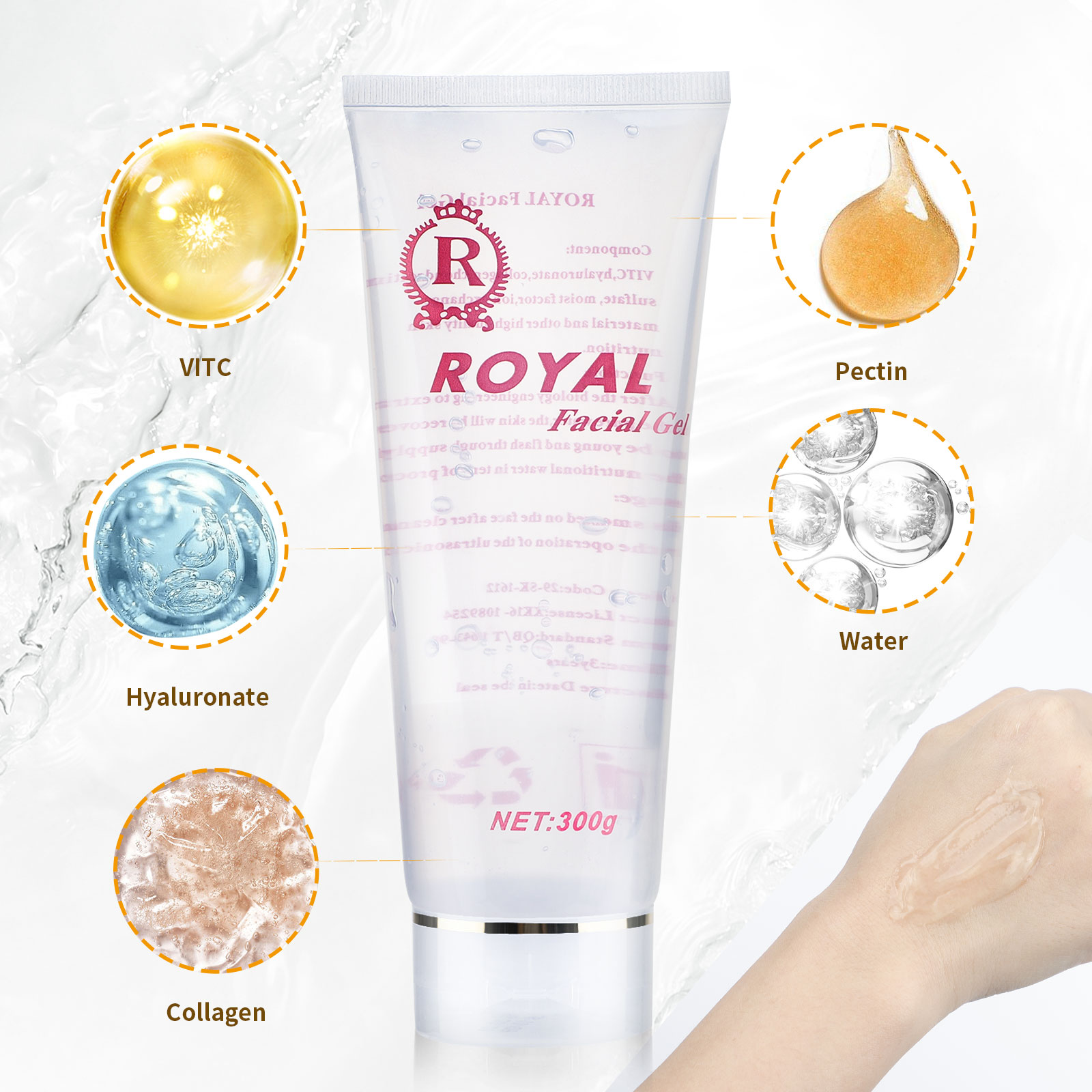 Ultrasonic RF Gel for Ultrasou - огляд і ціна Hair Removal Cream