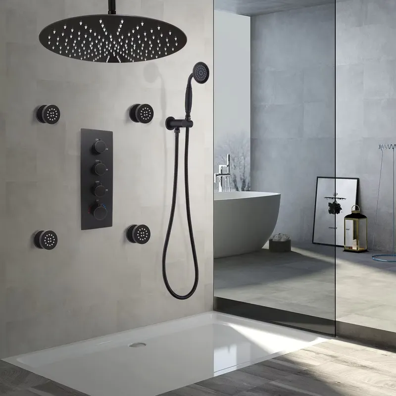 4-Piece Matte Black Ceramic Ad - огляд і ціна Spa & Wellness Earth City Москва