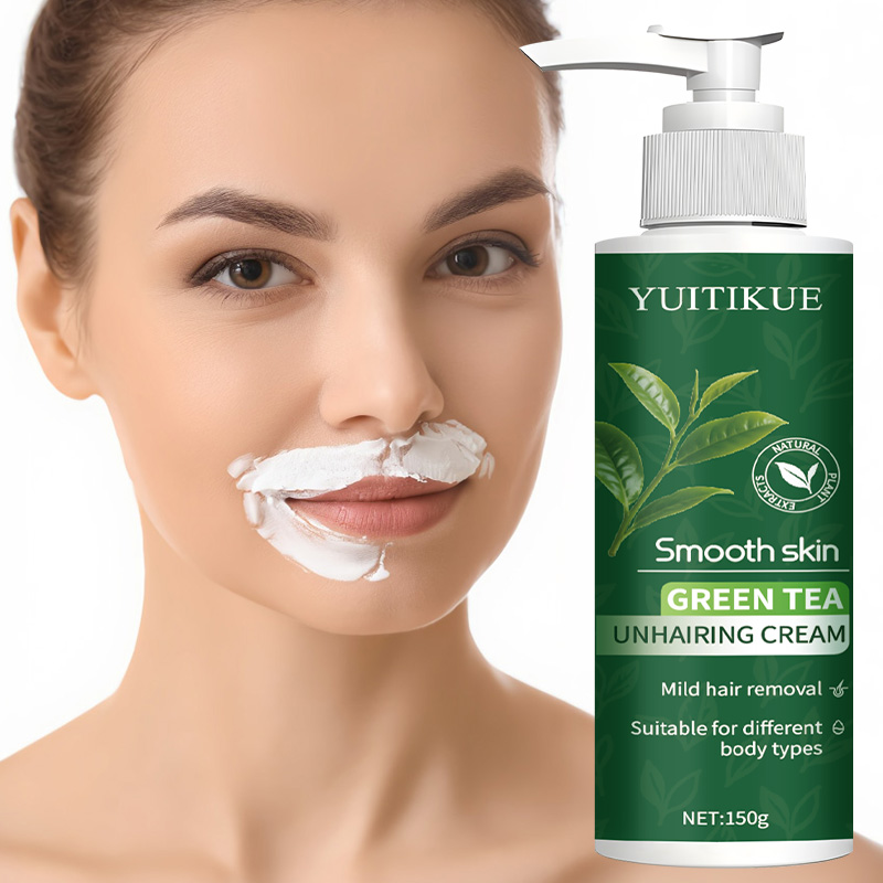 YUITIKUE Green Tea Hair Remova - огляд і ціна Hair Removal Cream