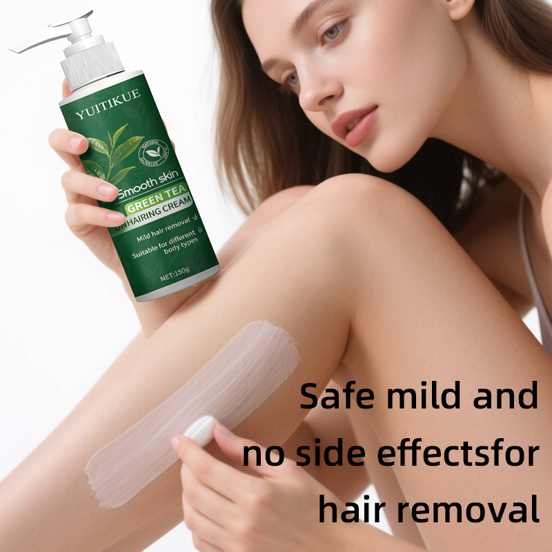 YUITIKUE Green Tea Hair Remova - огляд і ціна Hair Removal Cream